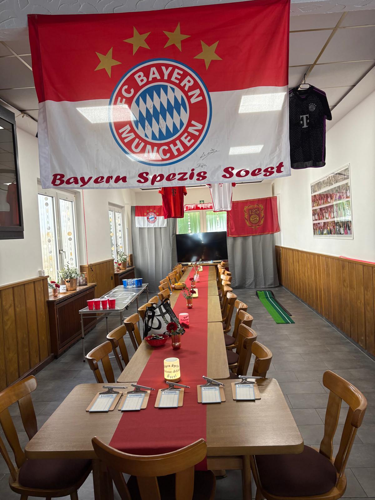 Saal mit challenges